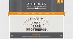 Desktop Screenshot of anthonyshouseofformals.com